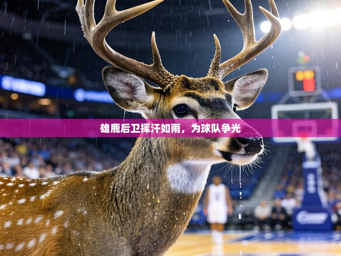 雄鹿后卫挥汗如雨，为球队争光